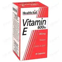 کپسول ژلاتینی ویتامین ای 600 هلث اید | 30 عدد